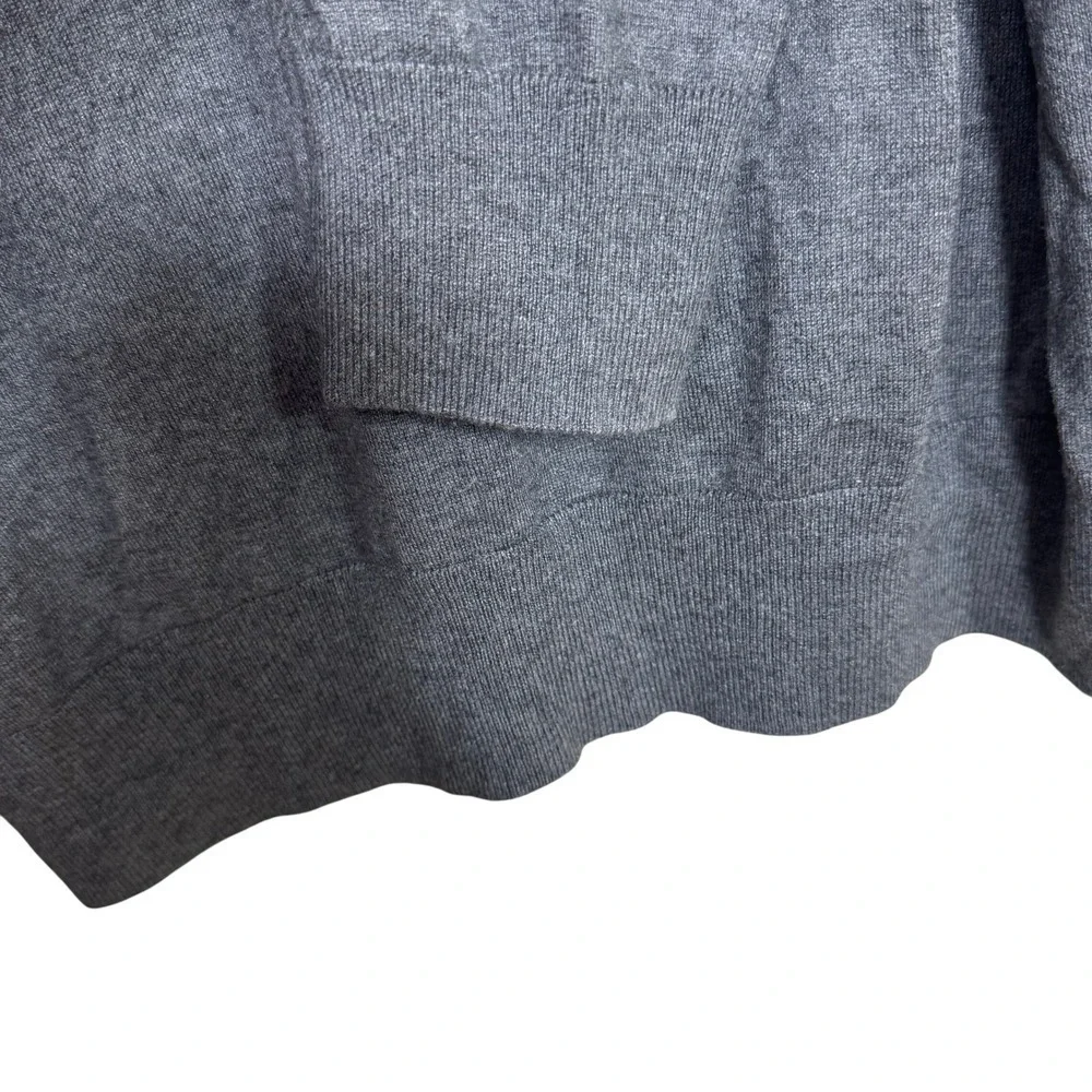 Banana Republic Luxury Blend Men V Neck Long Sleeve Sweater Size L Silk cashnere